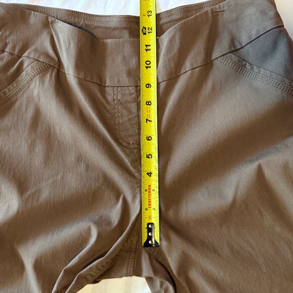 Westbound Dark Tan Bootcut Dress Pants with Tummy Control sz 16 EUC - Picture 7 of 10